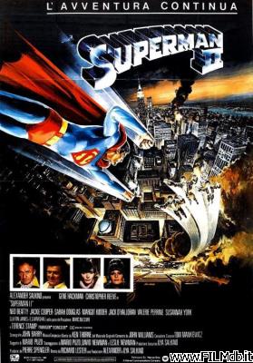 Affiche de film superman 2