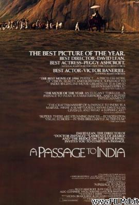 Affiche de film passaggio in india