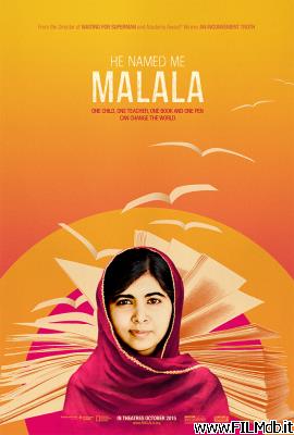 Poster of movie he named me malala