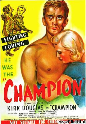 Poster of movie champion