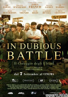 Affiche de film in dubious battle - il coraggio degli ultimi