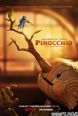 poster Locandina del film Pinocchio di Guillermo del Toro