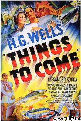 Poster of movie things to come
