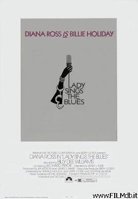 Locandina del film la signora del blues