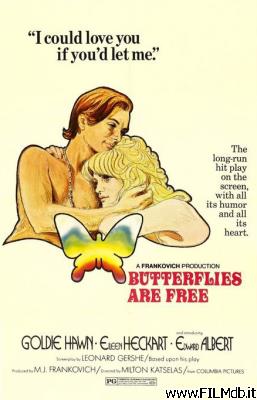 Affiche de film le farfalle sono libere