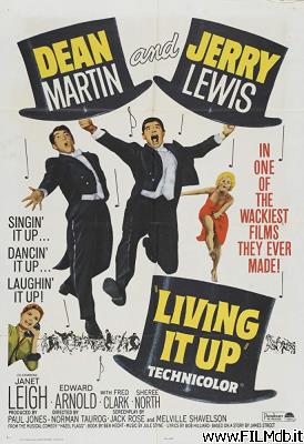 Poster of movie living it up