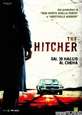 Affiche de film the hitcher
