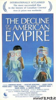 Locandina del film il declino dell'impero americano