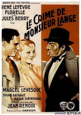 Poster of movie The Crime of Monsieur Lange