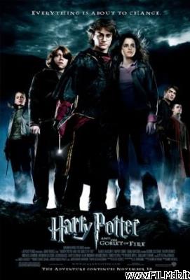 Cartel de la pelicula Harry Potter y el cáliz de fuego