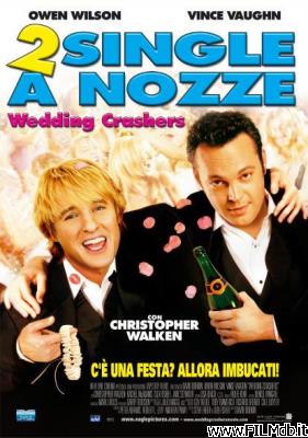 Cartel de la pelicula 2 single a nozze - wedding crashers