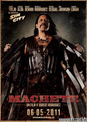 Poster of movie machete