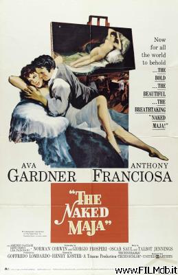 Affiche de film La Maja nue