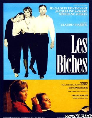 Locandina del film Les Biches - Le cerbiatte