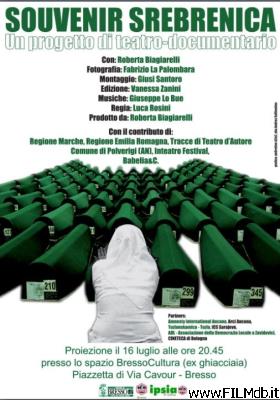 Affiche de film Souvenir Srebrenica