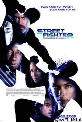 Locandina del film street fighter - la leggenda