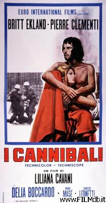Affiche de film Les cannibales