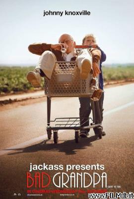 Cartel de la pelicula jackass presents: bad grandpa