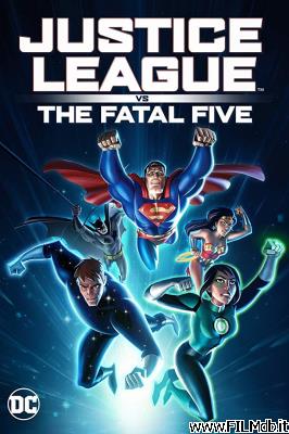 Locandina del film justice league vs. the fatal five [filmTV]