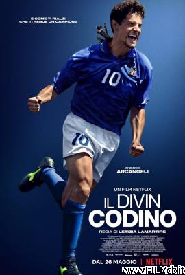 Affiche de film Il Divin Codino: L'art du but par Roberto Baggio