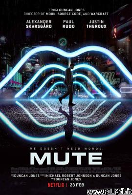Affiche de film mute