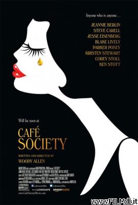 Poster of movie café society