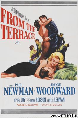 Affiche de film Du haut de la terrasse