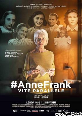 Locandina del film #AnneFrank. Vite parallele