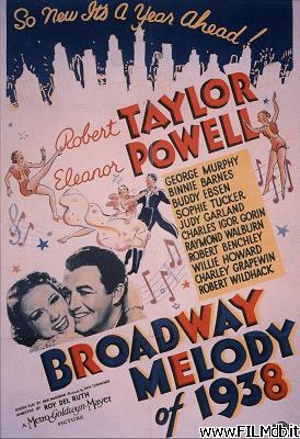 Locandina del film Follie di Broadway 1938
