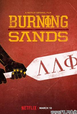 Affiche de film Burning Sands