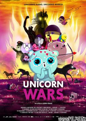Cartel de la pelicula Unicorn Wars