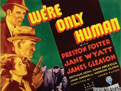 Affiche de film we're only human