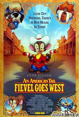 Affiche de film an american tail: fievel goes west