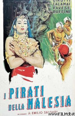 Affiche de film Les Pirates de Malaisie