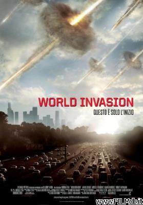 Poster of movie world invasion