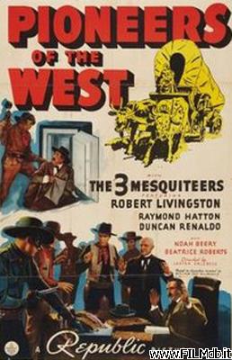Affiche de film Pioneers of the West