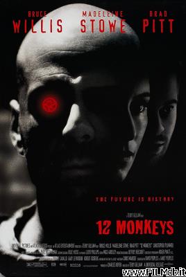 Locandina del film l'esercito delle 12 scimmie