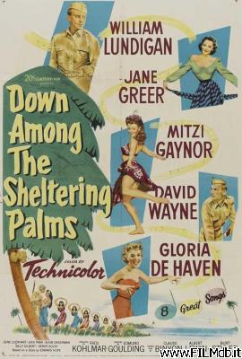 Affiche de film Down Among the Sheltering Palms