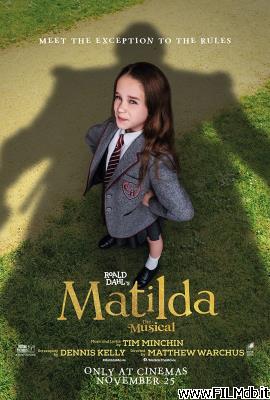 Cartel de la pelicula Matilda, de Roald Dahl: El musical