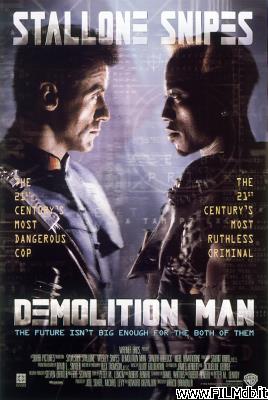 Affiche de film demolition man