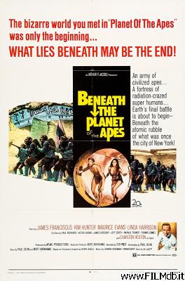 Poster of movie beneath the planet of the apes