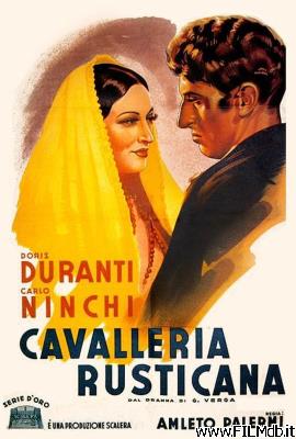 Affiche de film Cavalleria rusticana