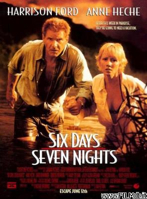 Affiche de film six days, seven nights