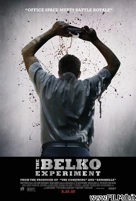 Cartel de la pelicula the belko experiment: chi sopravviverà?