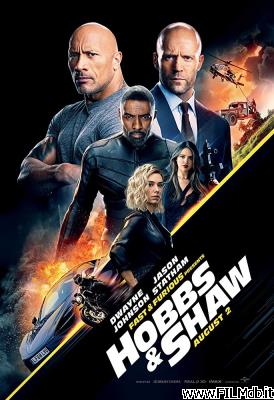 Cartel de la pelicula Fast and Furious - Hobbs and Shaw