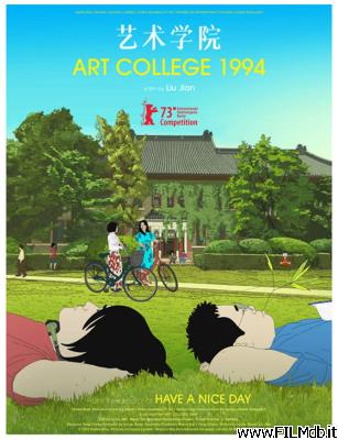 Cartel de la pelicula Art College 1994
