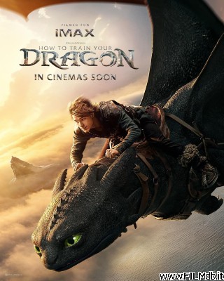Cartel de la pelicula Cómo entrenar a tu dragón