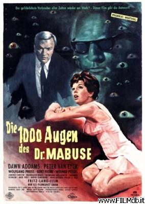 Affiche de film Le Diabolique docteur Mabuse