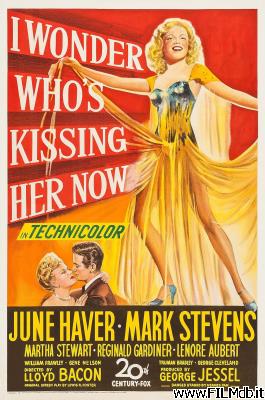 Poster of movie I Wonder Who's Kissing Her Now