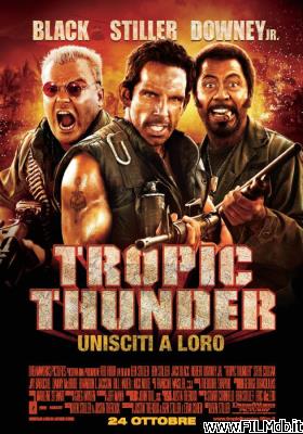 Affiche de film tropic thunder